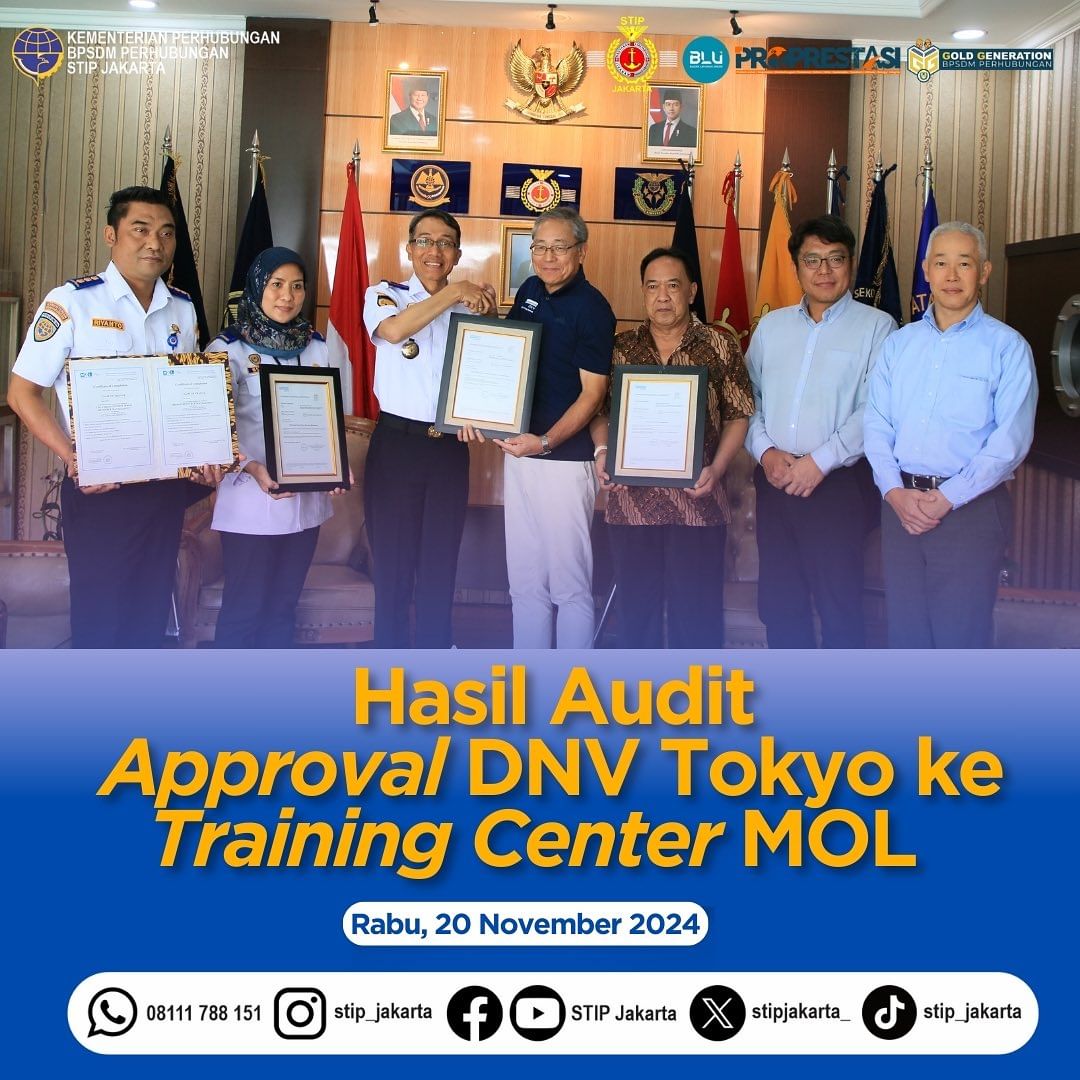 hasil-audit-approval-dnv-tokyo-ke-training-center-mol